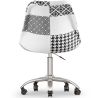 Chaise de Bureau Pivotante - Tissu Patchwork - Sam  image 7