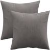 Lot de 2 coussins en velours - housse et garnissage - Mesmal image 7