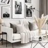 Lot de 4 coussins en velours - housse et garnissage - Mesmal image 7