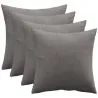 Lot de 4 coussins en velours - housse et garnissage - Mesmal image 7