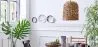 Suspension en rotin - Lampe suspendue design boho Bali - 30cm- Rava image 7