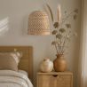 Suspension en rotin - Lampe suspendue design boho Bali - 30cm- Rava image 7