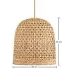 Suspension en rotin - Lampe suspendue design boho Bali - 30cm- Rava image 7