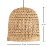 Suspension en rotin - Lampe suspendue design boho Bali - 50cm - Rava image 7