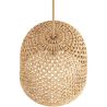 Suspension en rotin - Lampe suspendue design boho Bali - 50cm - Rava image 7