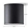Lampe de plafond LED murale - Alua image 7