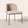 Chaise de salle à manger - Tapissée en tissu - Amin image 7