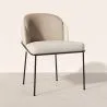 Chaise de salle à manger - Tapissée en tissu - Amin image 7