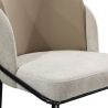 Chaise de salle à manger - Tapissée en tissu - Amin image 7