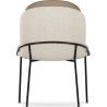 Chaise de salle à manger - Tapissée en tissu - Amin image 7