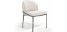 Chaise de salle à manger - Tapissée en tissu bouclé - Mina image 7