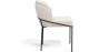 Chaise de salle à manger - Tapissée en tissu bouclé - Mina image 7