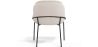 Chaise de salle à manger - Tapissée en tissu bouclé - Mina image 7