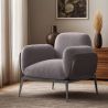 Fauteuil rembourré en velours - June image 7