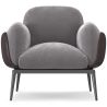 Fauteuil rembourré en velours - June image 7
