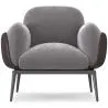 Fauteuil rembourré en velours - June image 7