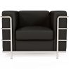 Fauteuil design - Revêtement en cuir végétalien - Lecur image 7