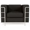Fauteuil design - Revêtement en cuir végétalien - Lecur image 7