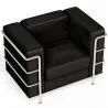 Fauteuil design - Revêtement en cuir végétalien - Lecur image 7