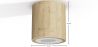 Projecteur de Plafond en Bois - Treva image 7