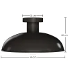 Lampe de Plafond - Plafonnier Noir - Gubi image 7