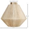 Lampe de plafond - Plafonnier Boho Bali - Naribu image 7