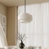 Lampe Suspendue de Plafond - Abat-jour en Tissu - Lorwe image 7