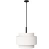 Lampe Suspendue de Plafond - Abat-jour en Tissu - Lorwe image 7