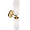 Lampe Murale en Or Vieilli - Applique à 2 Lumières - Feru image 7