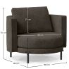 Fauteuil de Design - Revêtement en Velours - Maura image 7