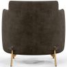 Fauteuil Design - Revêtu de Velours - Terrec image 7