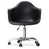 Chaise de bureau avec accoudoirs - Chaise de bureau à roulettes - Weston image 7