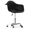 Chaise de bureau avec accoudoirs - Chaise de bureau à roulettes - Weston image 7