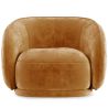 Fauteuil Courbé en Velours - Fauteuil - Cally image 7