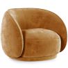 Fauteuil Courbé en Velours - Fauteuil - Cally image 7