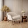 Fauteuil Rembourré en Velours - Jenna image 7