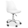 Chaise de bureau à roulettes - Chaise de bureau pivotante - Tulip image 7