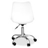 Chaise de bureau à roulettes - Chaise de bureau pivotante - Tulip image 7