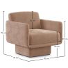  Fauteuil Rembourré en Velours - Jackson image 7