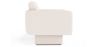 Fauteuil en bouclette fausse fourrure Tapissée - Boucles Blanches - Jackson image 7