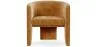 Fauteuil rembourré en velours - Callum image 7