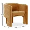 Fauteuil rembourré en velours - Callum image 7