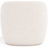 Fauteuil en bouclette fausse fourrure Tapissée - Boucles Blanches - Mykel image 7