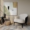 Fauteuil Tapissé en Velours - Luc image 7
