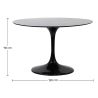 Table à Manger Ronde - 120 cm - Tulip image 7