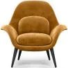 Fauteuil en velours - Uyere image 7