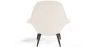 Fauteuil en bouclette fausse fourrure Tapissée - Boucles Blanches - Uyere image 7