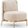 Fauteuil Design - Revêtement en Velours - Kanla image 7