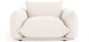 Fauteuil en bouclette fausse fourrure Tapissée - Boucles Blanches - Wers image 7