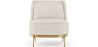 Fauteuil Design - Revêtement en Tissu Bouclé - Kanla image 7